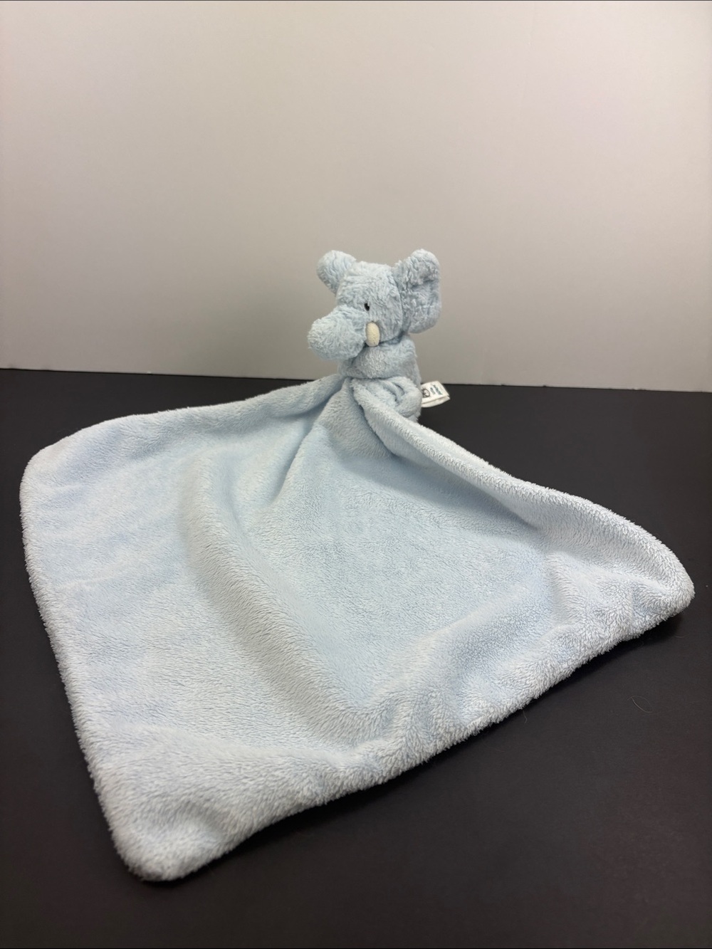 Little Jellycat Bashful Blue Elly Elephant Lovey Soother Retired